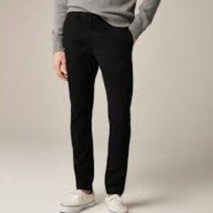 NEW J.Crew 250 skinny-fit pant in stretch chino Pants Black Size 34/32